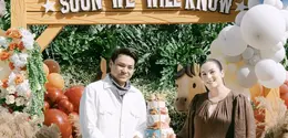 Chelsea Islan saat Gender Reveal Bertema Rodeo. [@chelseaislan]