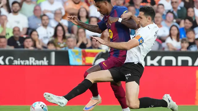 valencia vs barcelona liga spanyol