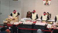 Konferensi Pers Kasus Dugaan Suap HBG Summarecon (Dimas Ramadhan Wicaksana/Liputan6.com)