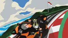 MotoGP - Ilustrasi Sirkuit Mandalika (Bola.com/Lamya Dinata/Adreanus Titus)