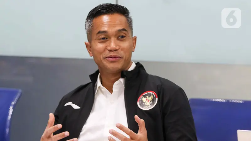 CdM Kontingen Indonesia untuk Olimpiade 2024 Paris Anindya Novyan Bakrie Datangi SCTV Tower