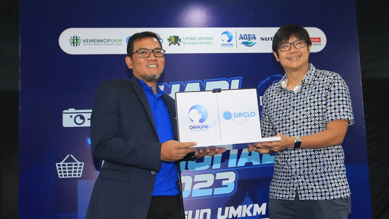 Danone Indonesia bersama dengan para mitra mengadakan serangkaian sesi pelatihan dan pendampingan bagi UMKM. (Liputan6.com/ ist)