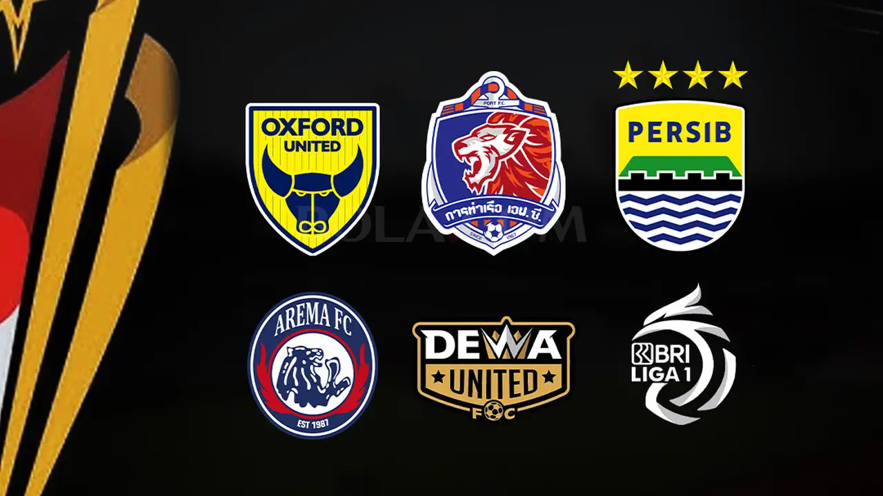 Piala Presiden - Ilustrasi Logo Pesreta Piala Presiden 2025