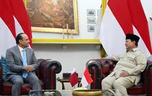 Wakil PM Qatar Temui Prabowo, Sampaikan Pesan Khusus dari Emir Sheikh Tamim