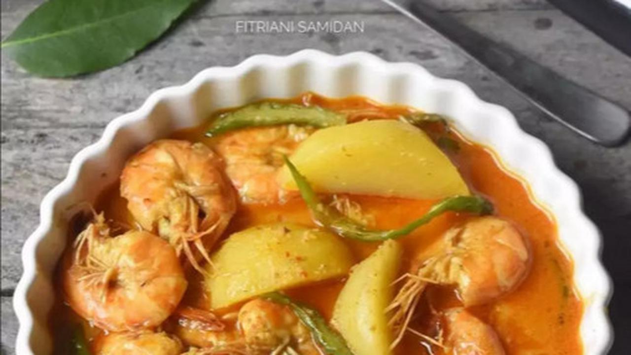3. Gulai Kentang Udang<br>
