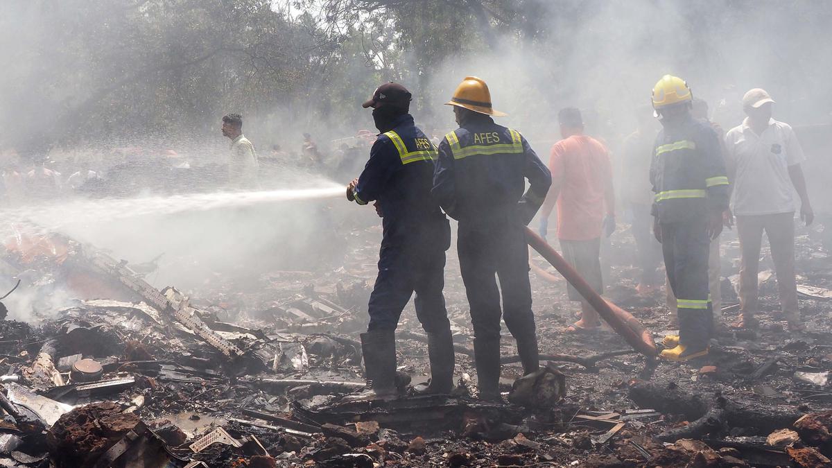Potret Terkini Kondisi Lokasi Jatuhnya Pesawat Air India