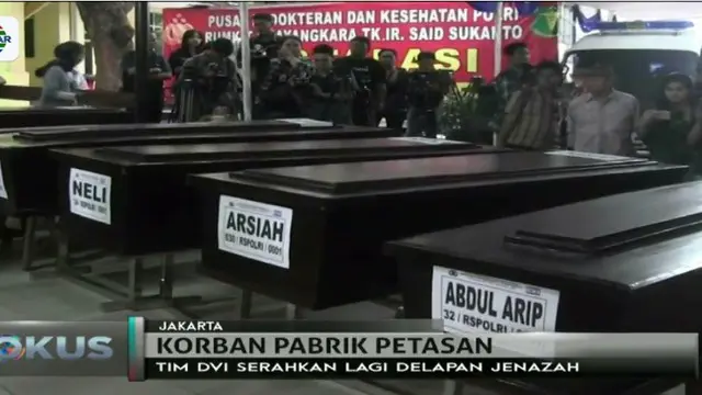 Kedelapan jenazah ini, lima diantaranya warga Tangerang.
