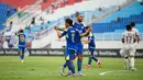 Arema FC berhasil meraih kemenangan 2-1 atas Persik Kediri pada laga pekan ke-17 BRI Super League musim ini di Stadion Kanjuruhan, Minggu (11/1/2026) sore WIB. (Bola.com/Iwan Setiawan)