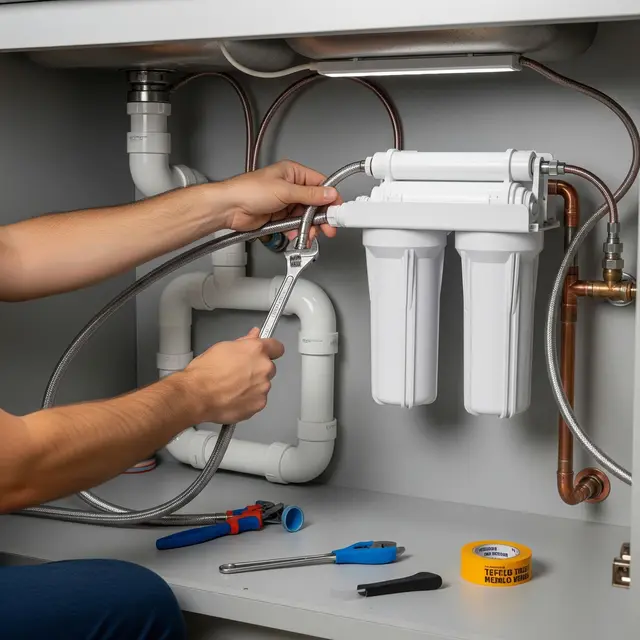 Memasang Filter Air Sederhana di Rumah (Gemini AI)