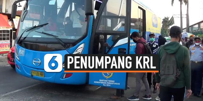 VIDEO: Bogor Zona Merah, Protokol Kesehatan Penumpang Bus Bantuan Diperketat