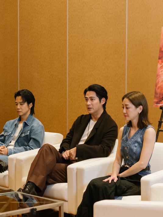 <p>Wawancara Eksklusif Bersama Vic Chou, Hsueh Shih Ling dan Nikki Hsieh di Singapura. (Foto: Agung Kurniawan)</p>