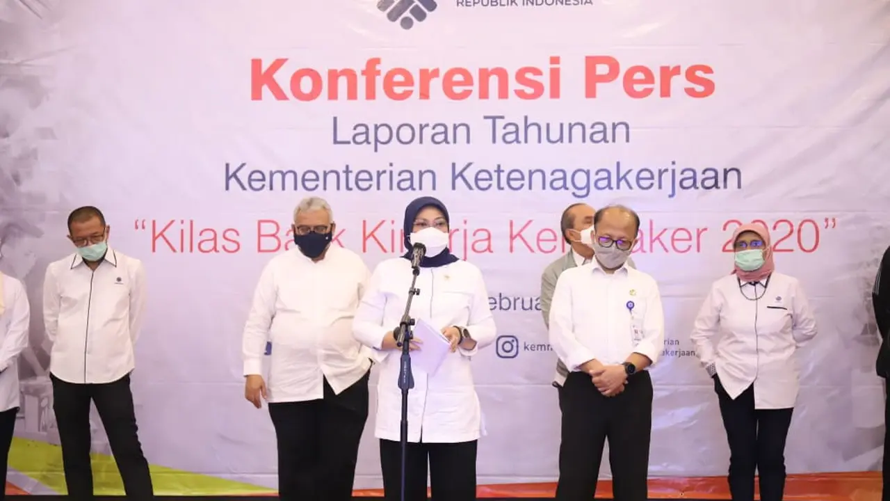 Tahun 2020 Kemnaker Tingkatkan Kompetensi 901.177 Orang.