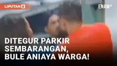 Ditegur Akibat Parkir Sembarangan, Bule di Bali Malah Aniaya Warga