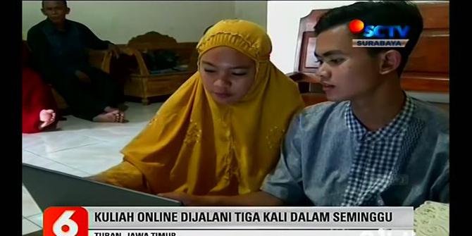 VIDEO: Mahasiswa Hubei University Masih Belajar di Rumah Lewat Online