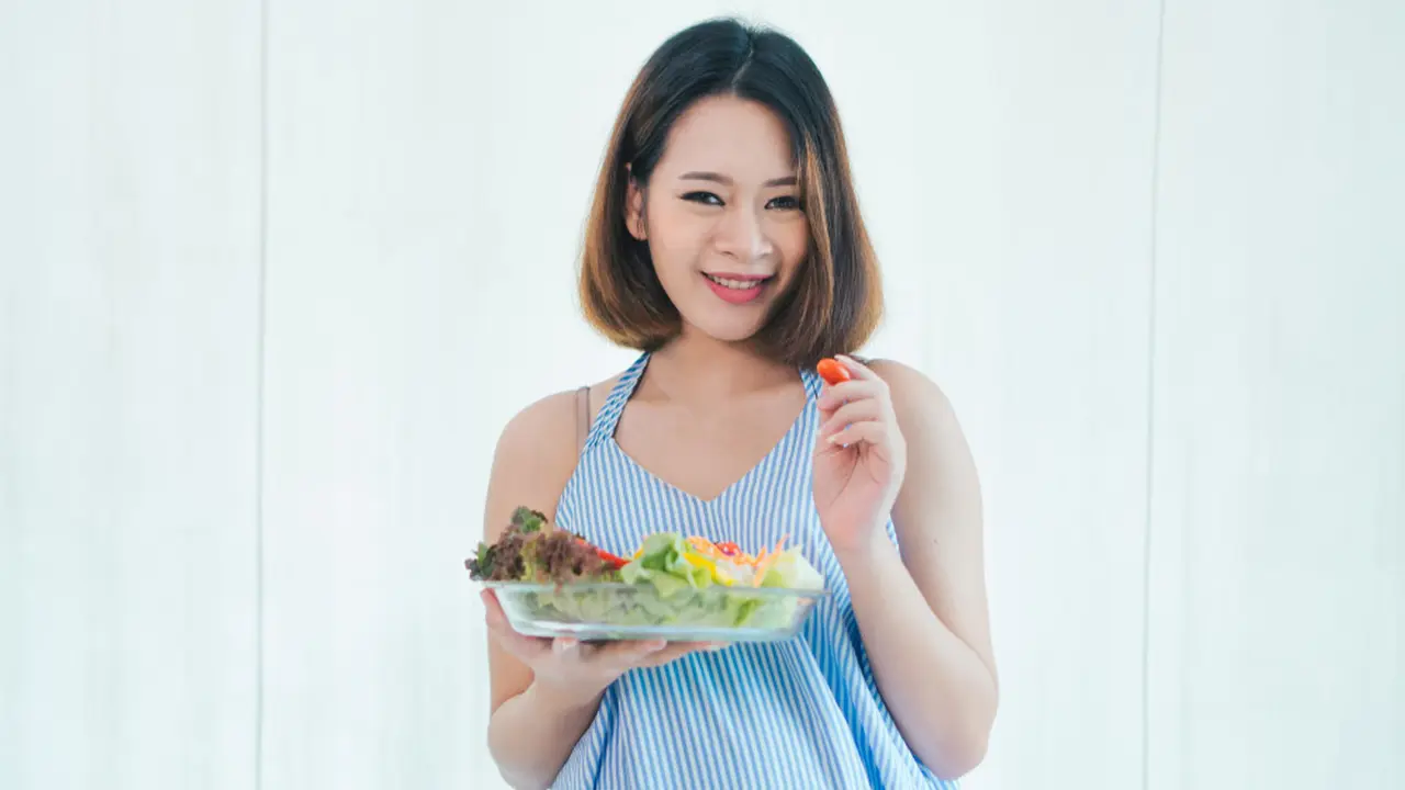 Konsumsi makanan sehat