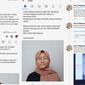 Tangkapan layar hilangnya mahasiswi Unair yang viral (Liputan6.com/Fauzan)