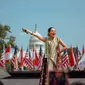 Andien manggung di depan Capitol Hill, Washington DC, Amerika Serikat, Minggu (25/8/2024). Pakai wastra Nusantara, Andien menghibur ribuan pengunjung. (Foto: Dok. Instagram @andienaisyah)