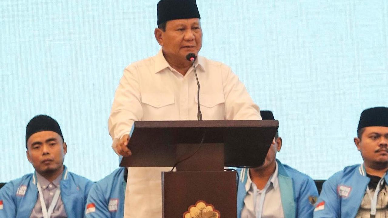 FOTO: Terima Dukungan dari Kaukus Generasi Muda Islam, Prabowo Subianto Semakin Yakin Akan Menang Satu Putaran
