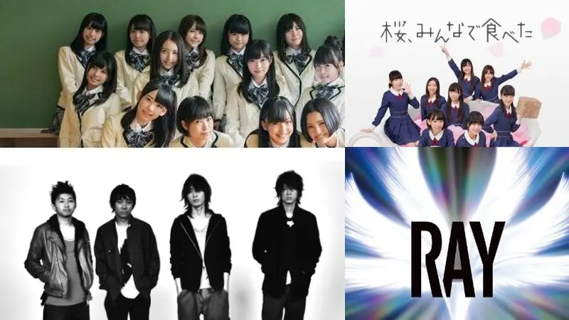 Bump of Chicken dan HKT48 Menjadi Jawara Tangga Musik Jepang