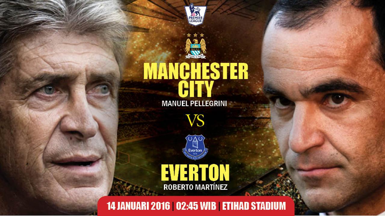 Banner Manchester City FC vs Everton FC