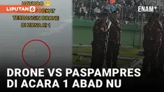 Paspampres Lumpuhkan Drone di Zona RI 1 Harlah 1 Abad NU