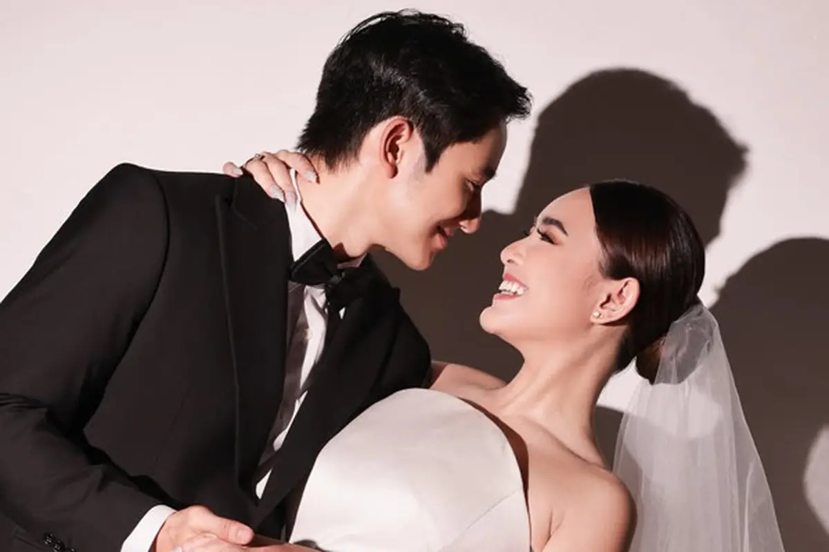 Amanda Manopo dan Kenny Austin (Foto: Instagram @fdphotography90)