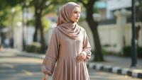 Panduan Fashion Muslimah Elegan, dari Gamis Flowing hingga Aksen Minimalis