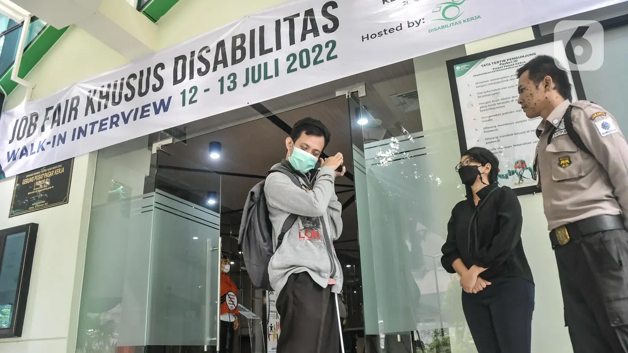 Semangat Masyarakat Berkebutuhan Khusus Ikuti Job Fair Disabilitas