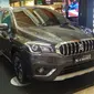 Wajah Suzuki new SX4 S-Cross terlihat besar.(Arief/Liputan6.com)