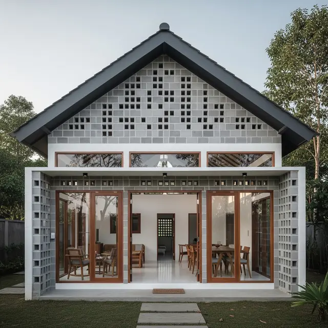 Ide Rumah Mungil dengan Sirkulasi Udara Silang agar Tidak Gerah. Gemini