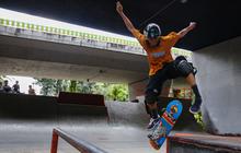 FOTO: Penampakan Skatepark Kolong Flyover Slipi, Fasilitas Olahraga Urban Gratis dari Pemprov DKI