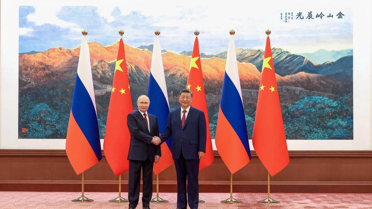 FOTO: Pertemuan Xi Jinping dan Vladimir Putin Perkuat Arah Kerja Sama Strategis China Rusia