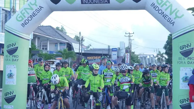 Balap Sepeda Gran Fondo New York Sambangi Pulau Natuna