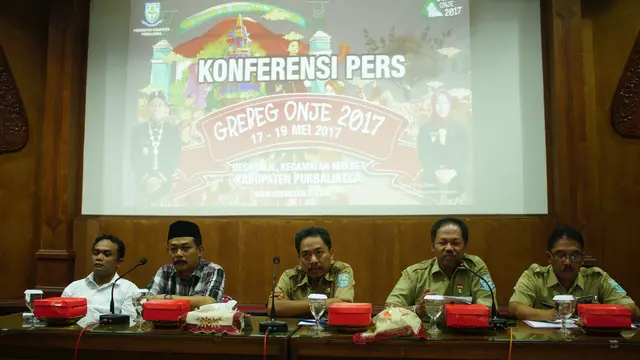 Grebeg Onje Sambut Ramadan di Purbalingga
