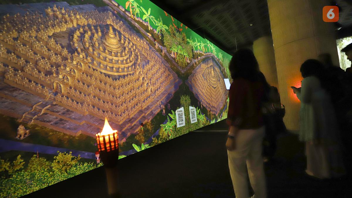 Teknologi Imersif Ajak Pengunjung Menyelami Kisah Borobudur