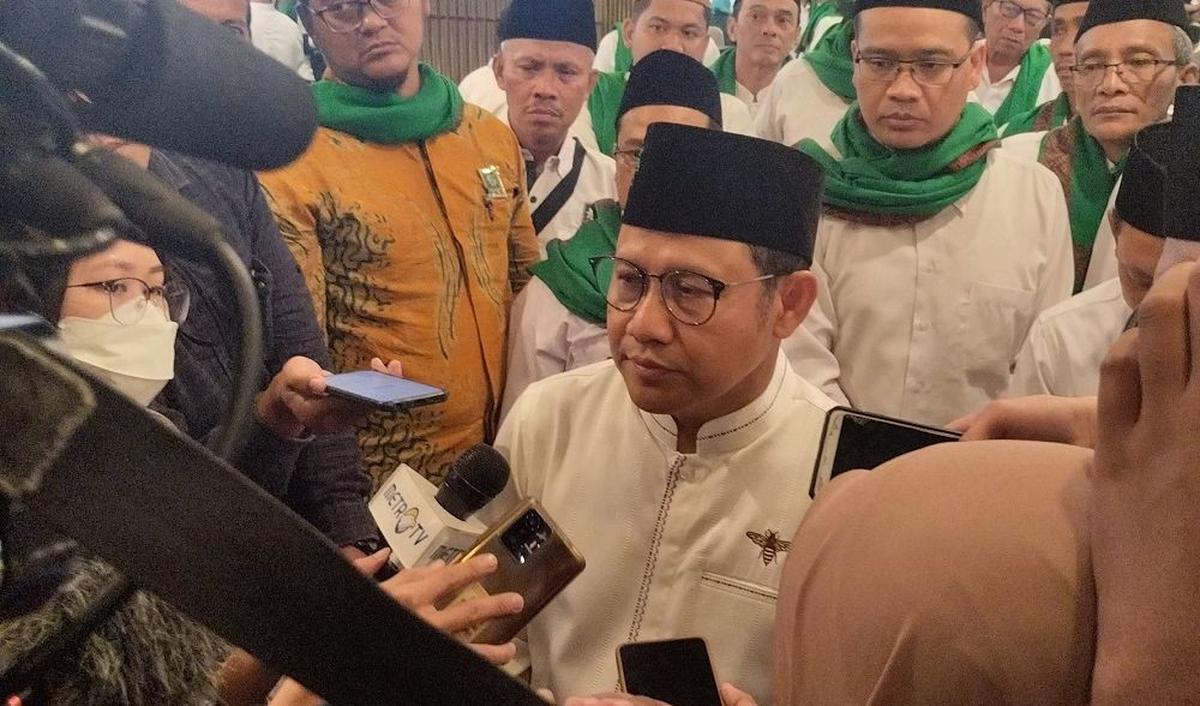 Cak Imin berseloroh sempat marah di hadapan KH Saifullah Ma'shum.<br>