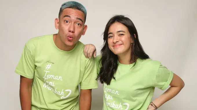 [Fimela] Adipati Dolken dan Mawar Eva De Jongh