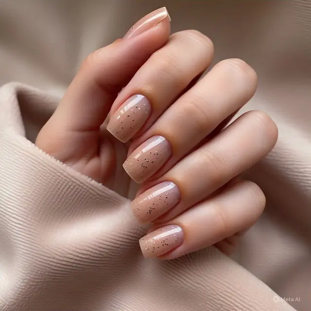 Model Nail Art  (Sumber: Meta AI)