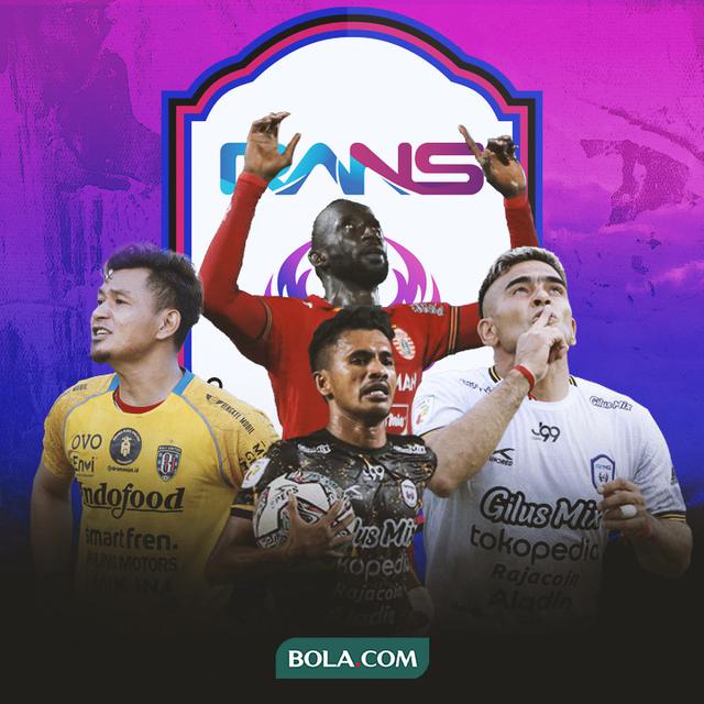 Ilustrasi Pemain Kunci RANS Nusantara FC