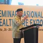 Menko PMK Muhadjir Effendy membuka acara 'Seminar Nasional ke-X dan Healthcare Expo ke-VIII' yang digelar oleh Asosiasi Rumah Sakit Swasta Indonesia (ARSSI) di The Ritz Carlton Mega Kuningan Jakarta pada Rabu, 26 Juli 2023. (Dok Kementerian Koordinator Bidang Pembangunan Manusia dan Kebudayaan RI)