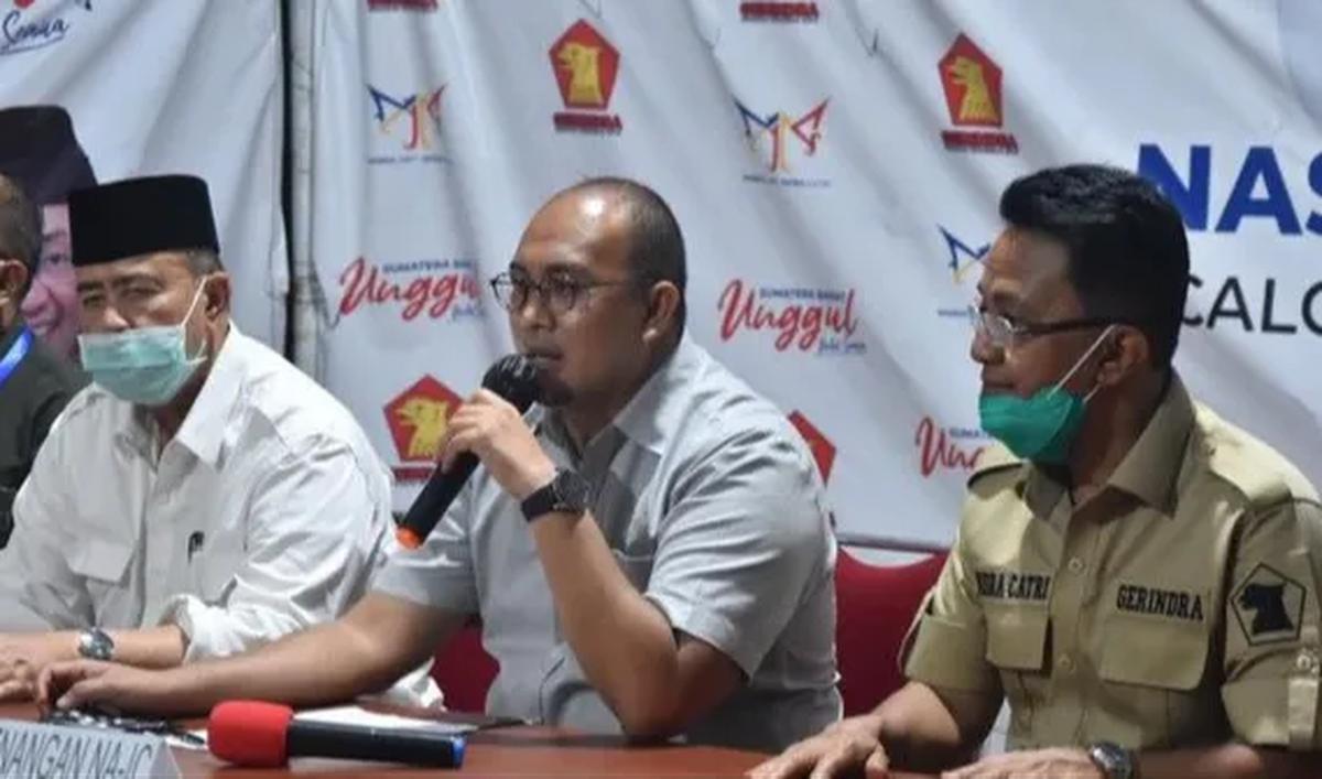 Ketua DPD Partai Gerindra Sumbar Andre Rosiade mengaku sangat senang dengan kedatangan kedua kalinya Prabowo ke Sumbar pada 2023.<br>