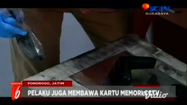 VIDEO: Pembobol Minimarket di Ponorogo Bawa Kabur Uang Rp 20 Juta