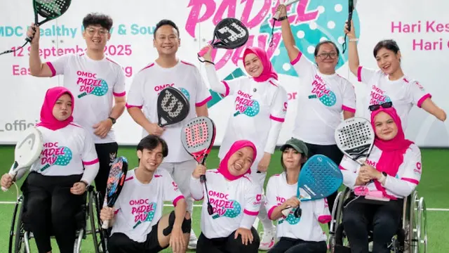 Keseruan Teman-Teman Disabilitas Peringati Hari Gigi dan Olahraga Nasional dengan Tanding Padel. Foto: ODMC.