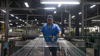 Tekstil dan produk tekstil dari pabrik ini memasok pasar lokal dan mancanegara seperti negara-negara di benua Amerika, Asia, Australia, Afrika, dan Eropa. (TIMUR MATAHARI/AFP)