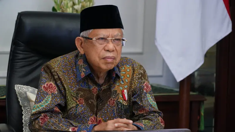 Wakil Presiden Ma'ruf Amin menyebut, konsep sustainable development menjadi dasar dalam pengembangan ekonomi dan keuangan syariah.