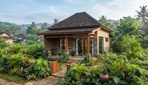 9 Inspirasi Rumah Kampung Kecil tapi Terlihat Mewah dan Sejuk, Asri Memesona
