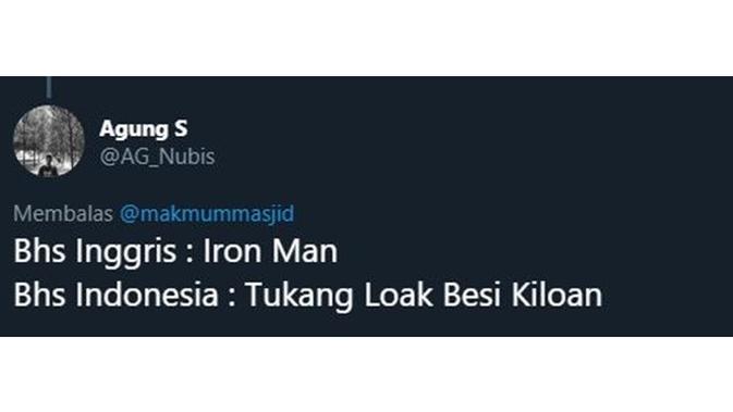 6 Judul Film Luar Negeri Versi Bahasa Indonesia Ini Kocak Banget (sumber: twitter.com/AG_Nubis)