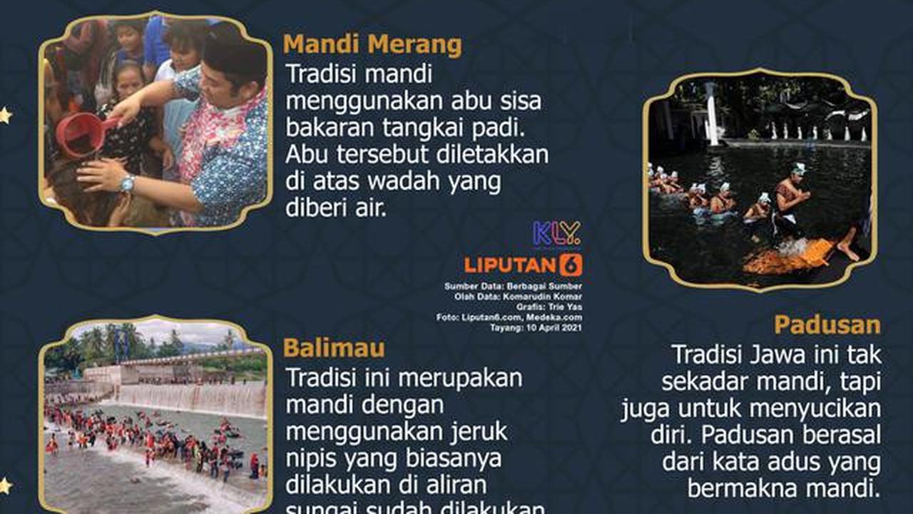 Infografis Sejumlah daerah memiliki tradisi 