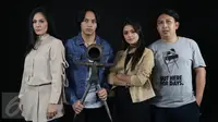  Pemain film Jailangkung saat mengunjungi kantor Liputan6.com di SCTV Tower, Jakarta, Senin (8/5). (Liputan6.com/Fatkhur Rozaq)