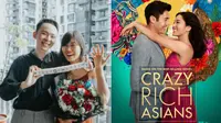 Terinspirasi Adegan Film Crazy Rich Asian, Pria Ini Lamar Kekasihnya Pakai Mahjong. (Sumber: imdb.com/ dan Facebook/Jeraldine Yeo)